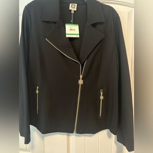 Anne Klein Blazer with gold detail